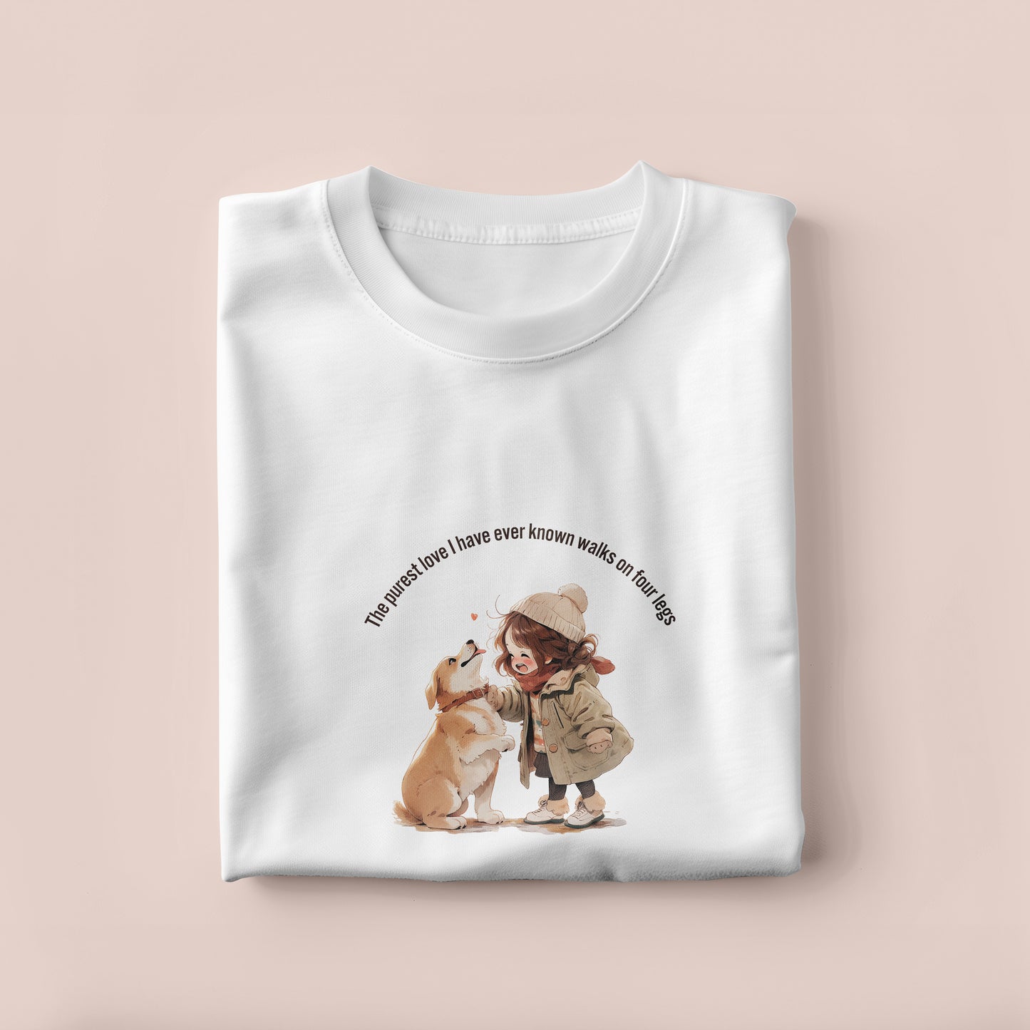 "The Purest Love" Women's Classic Dog Lover T-Shirt